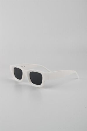 By Marine Beyaz UV400 Filtre Unisex Güneş Gözlüğü G24FT2036R02