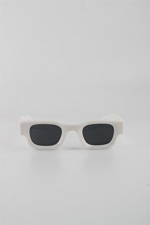 By Marine Beyaz UV400 Filtre Unisex Güneş Gözlüğü G24FT2036R02