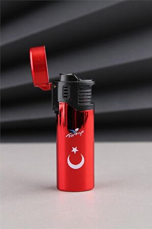 Kırmızı Türkiye Yazılı Ve Türk Bayrağı Çakmak 24CSM920PR001