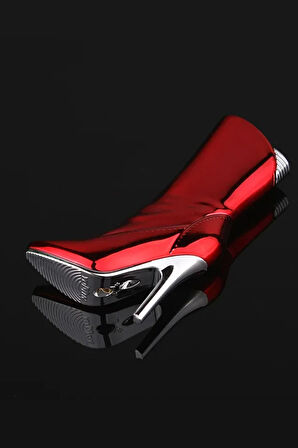 Silvio Monetti Çizme Görünümlü Gazlı Kırmızı Çakmak Özel Tasarım CAKSM046P