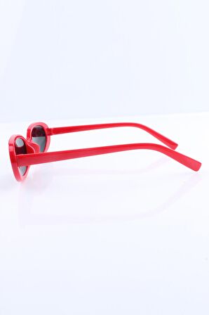 KIRMIZI UV400 KADIN GÜNEŞ GÖZLÜĞÜ - BY MARINE - 4BM003R006