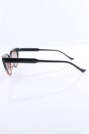 SİYAH LEOPAR UV400 KADIN GÜNEŞ GÖZLÜĞÜ - BY MARINE - 4BM005R002