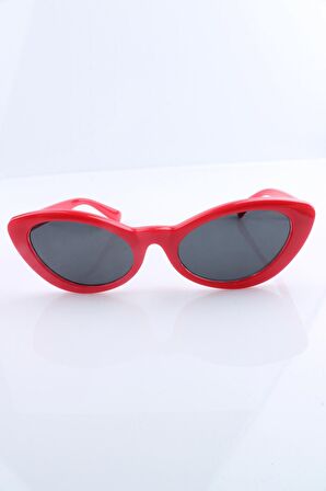 KIRMIZI UV400 KADIN GÜNEŞ GÖZLÜĞÜ - BY MARINE - 4BM26R007