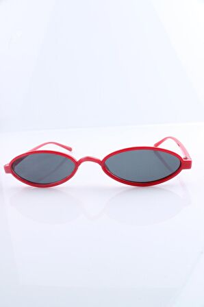 KIRMIZI UV400 KADIN GÜNEŞ GÖZLÜĞÜ - BY MARINE - 4BM27R004