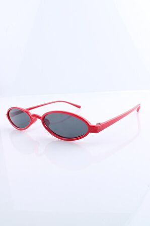 KIRMIZI UV400 KADIN GÜNEŞ GÖZLÜĞÜ - BY MARINE - 4BM27R004