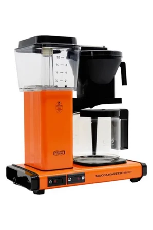Turuncu | Moccamaster Select Filtre Kahve Makinesi Cam Potlu