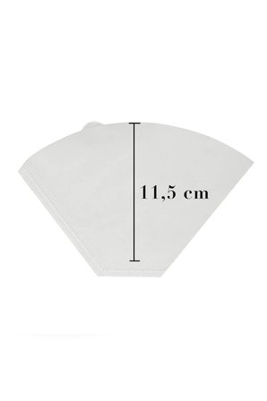Caffeo Kahve Filtre Kağıdı Beyaz 1x4 | 40 Adet