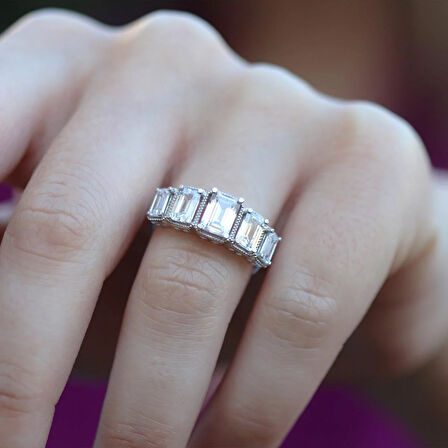 Baget ve Beştaş Gümüş Yüzük