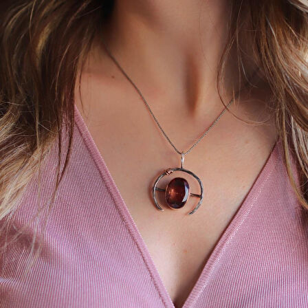 Zultanit Taşlı Gümüş Otantik Set