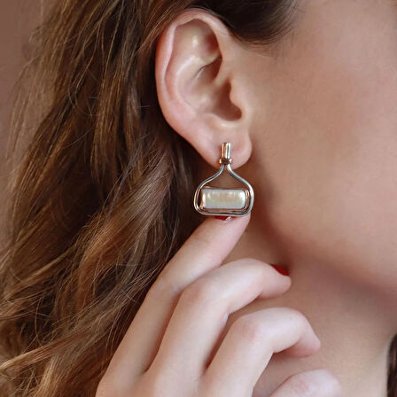 Barok İnci EL İşi Otantik 925 Ayar Gümüş Takım