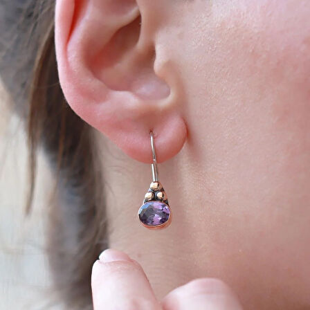 Ametist Taşlı Otantik Set