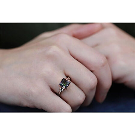 Mistik Topaz Gümüş Otantik Set