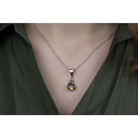 Zultanit Taşlı Gümüş Otantik Set