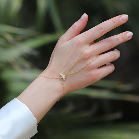 Arılı Trend Gold Gümüş Şahmeran