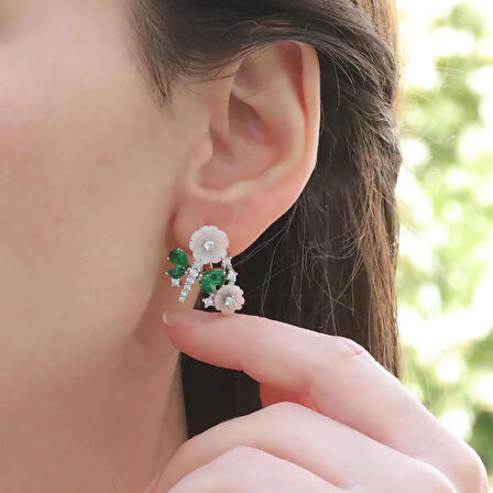 Renkli Bahar Gümüş Set 