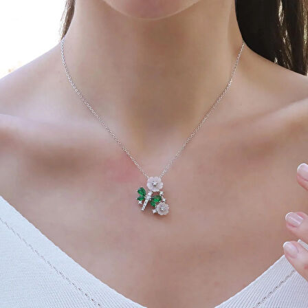 Renkli Bahar Gümüş Set 