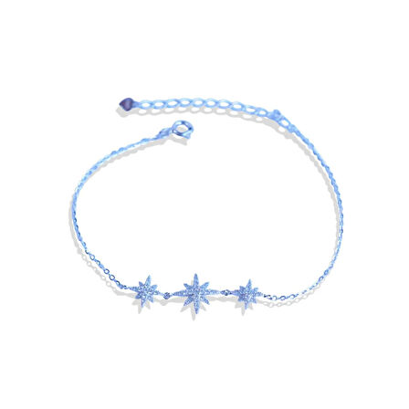 Kutup Yıldızı Gümüş Bileklik