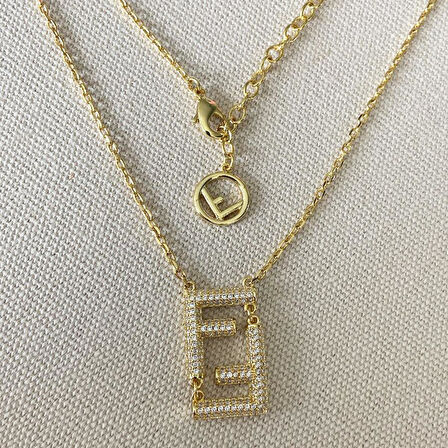 F İncili Taşlı Çelik Kombin