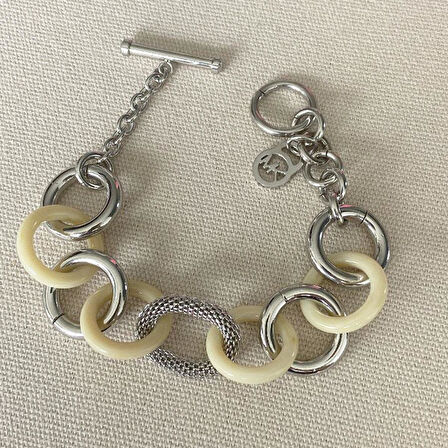 Kemik Halka Mk Çelik Bileklik