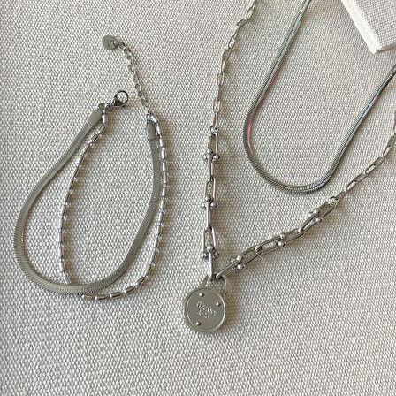 İtalyan Çelik 3'lü Set 