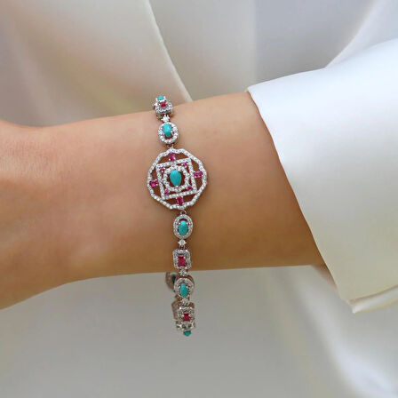 Aria Stone Serisi Gümüş Bileklik