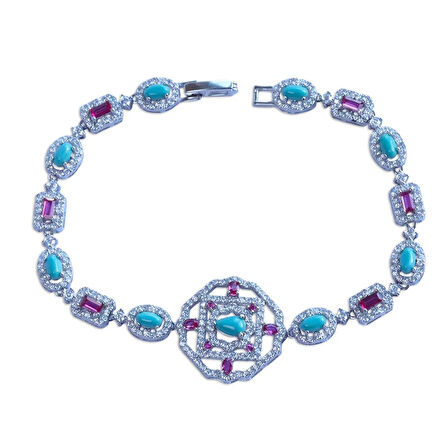 Aria Stone Serisi Gümüş Bileklik