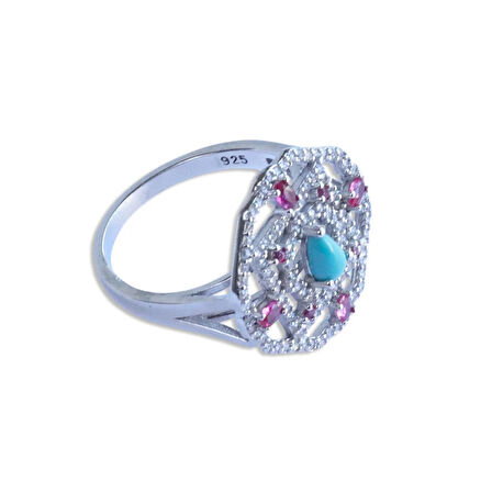 Aria Stone Serisi Gümüş Yüzük