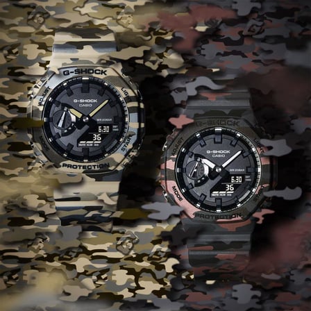 Casio Iconic GA-2100CM-8ADR Erkek Kol Saati
