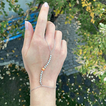 Charm'lı Dorika Modeli 925 Ayar Gümüş Şahmeran