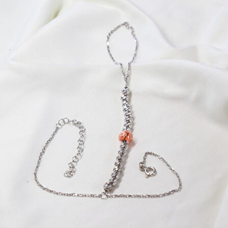 Charm'lı Dorika Modeli 925 Ayar Gümüş Şahmeran