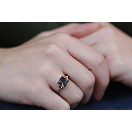 Mistik Topaz Gümüş Otantik Set