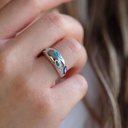 Fortuna Modeli Ayarlanabilir Gümüş Yüzük