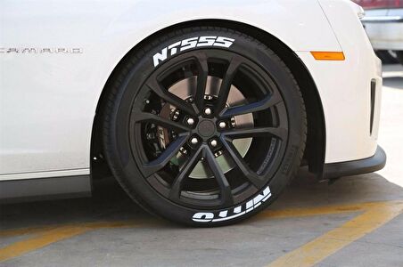 Nitto NT555 Beyaz Kalıcı Lastik Yazısı Nitto NT555 Sticker 4 Kit