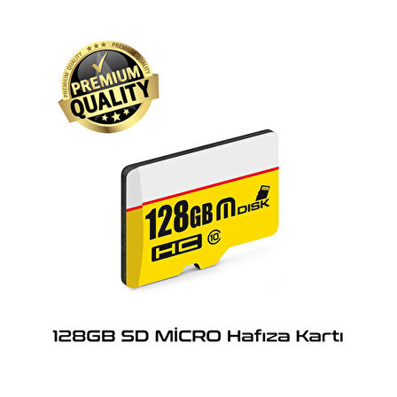 128GB MICRO SD HAFIZA KARTI Micro SD Hafıza Kartı Memory Card/128GB