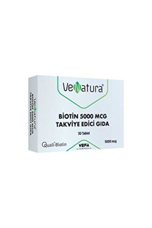 Venatura Biotin 5000 mcg 30 Tablet