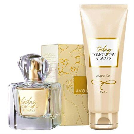 Avon TTA Today 50 ml Kadın Parfümü ve Body Lotion Set