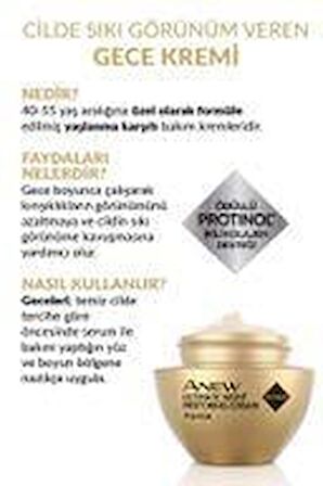 Avon Anew Ultımate Nıght Gece Kremi 50 ml