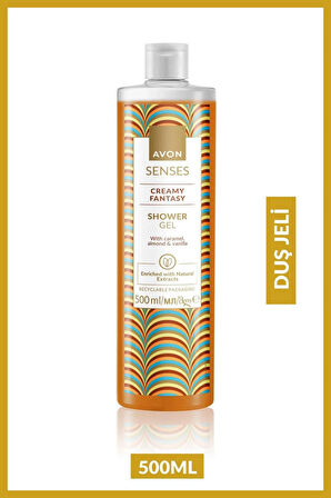 Avon Senses Creamy Fantasy Duş Jeli 500Ml