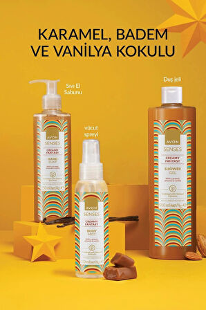 Avon Senses Creamy Fantasy Duş Jeli 500Ml