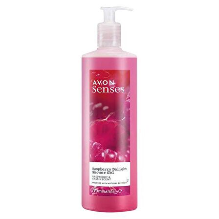 Avon Senses Raspberry Delight Duş Jeli 720 Ml