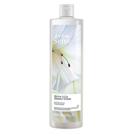 Avon Senses White Lily Duş Jeli 500 ml