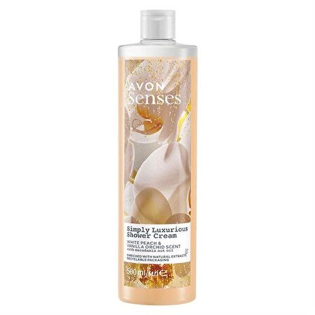 Avon Senses Simply Luxurious Kremsi Duş Jeli 500 ml