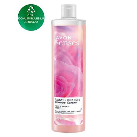 Avon Senses Lamour Sunrise Kremsi Duş Jeli 500 ml