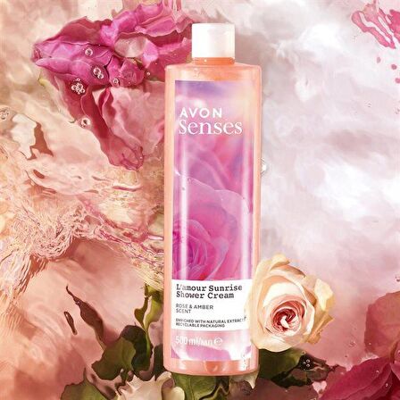 Avon Senses Lamour Sunrise Kremsi Duş Jeli 500 ml