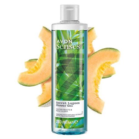 Avon Senses Secret Lagoon Duş Jeli 250 ml