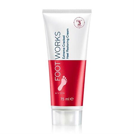 Avon Foot Works Çatlak Topukları Onarıcı Krem 75 ml