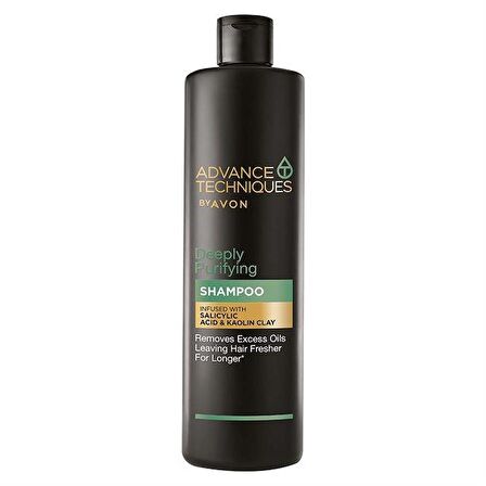 Avon Advance Techniques Deeply Purifying Yağlı Saçlar İçin Şampuan 400 ml