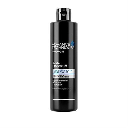 Avon Advance Techniques by Avon Kepeklenmeye Karşı 2 si 1 Arada Şampuan ve Saç Kremi 400 ml