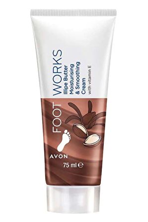 Avon Foot Works Illipe Butter Nemlendirici Ve Pürüzsüzleştirici Ayak Kremi 75 Ml