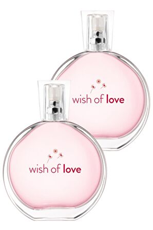 Avon Wish Of Love Kadın Parfüm Edt 50 Ml-İkili Set